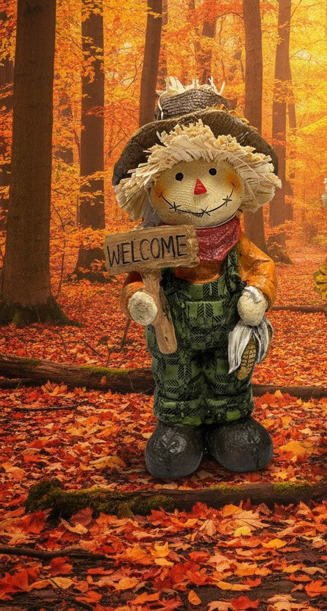 Resin Fall Scarecrow figures
