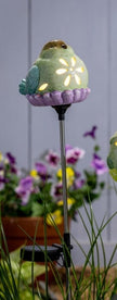 Ceramic solar Garden Stakes