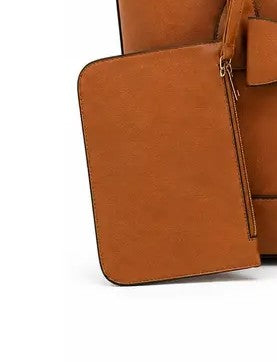 Vegan Leather Tote Bag