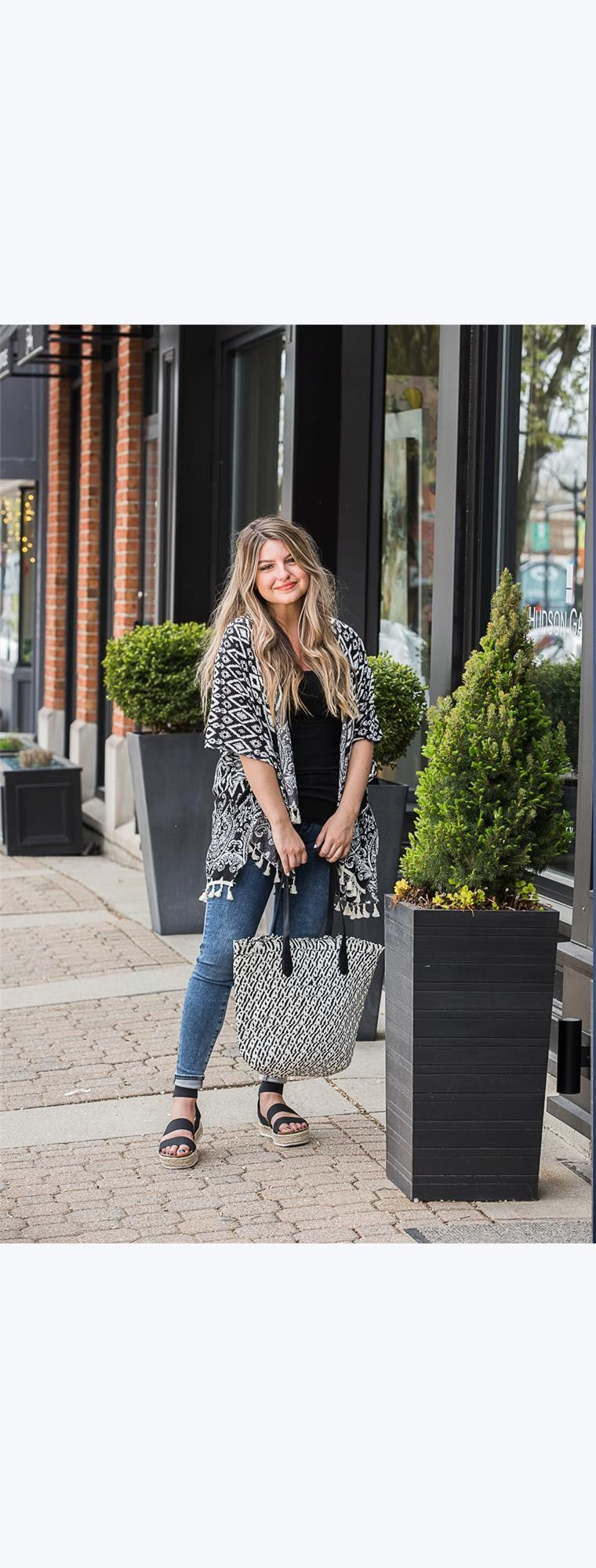 Tribal Print Kimono