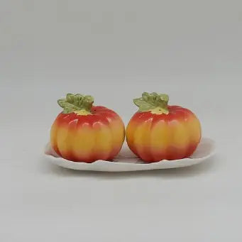 Porcelain Pumpkins Salt and Pepper Shaker