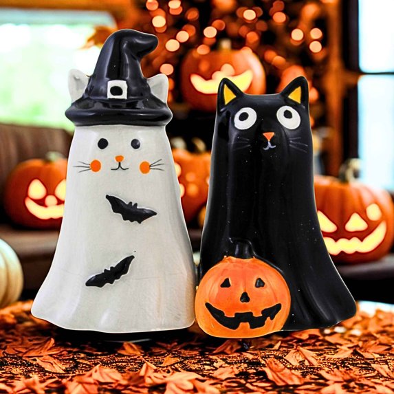 Ghost Salt and Pepper Shakers