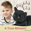 Stuffed Black Cat