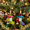 Wine Bottle Ornament