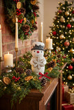 Glittering Vintage look Snowman