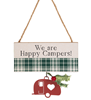 Outdoor Message Ornaments - Happy Campers! & Wishing I Was Fishing!