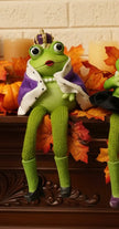 Halloween Queen Frog Shelf Sitters