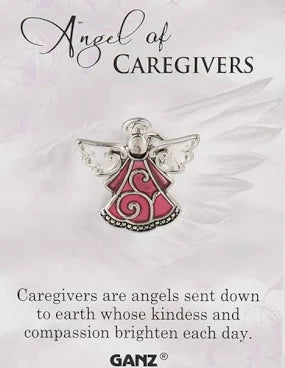 Angel of Caregivers Pin