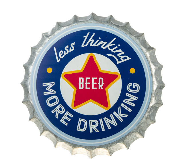 Beer Cap Wall Sign