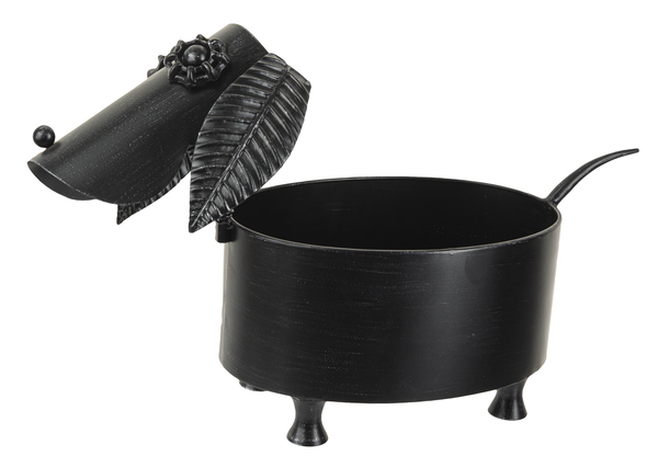 Gunmetal Dog Planter