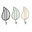 Natural Woven Leaf Hooks