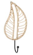 Natural Woven Leaf Hooks