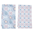 Vintage Tile Pattern Tea Towel