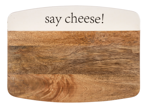 Rectangle Say Cheese Charcuterie Board