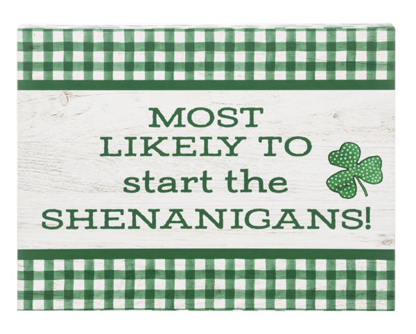 St. Patrick's Day Humor Blocks