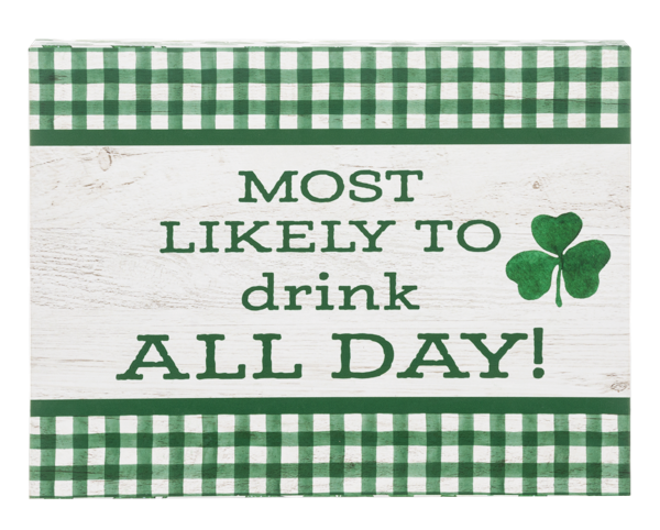 St. Patrick's Day Humor Blocks