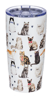 20 oz. Colorful Dog or Cat Tumbler