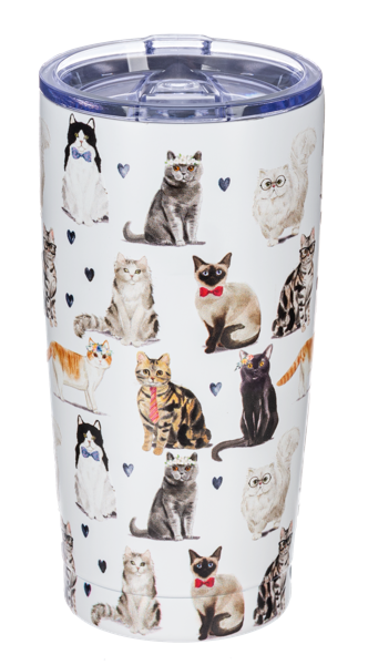 20 oz. Colorful Dog or Cat Tumbler