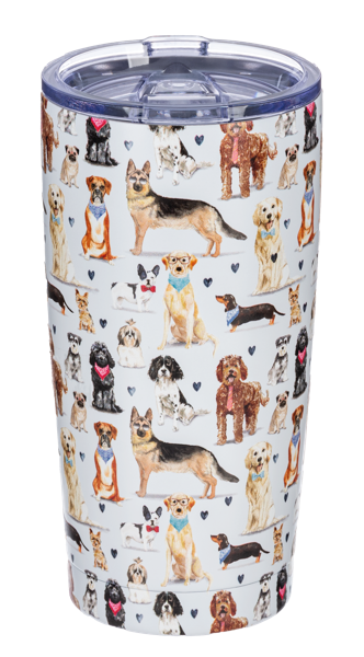 20 oz. Colorful Dog or Cat Tumbler