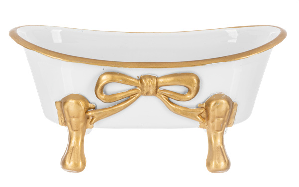 Mini Christmas metal bathtub
