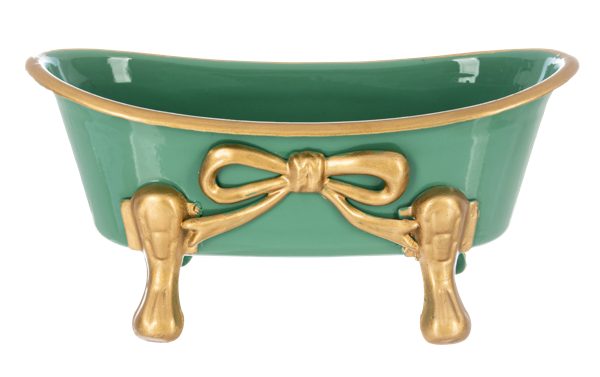 Mini Christmas metal bathtub