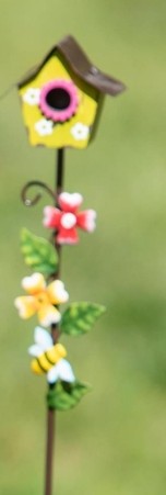 Birdhouse Plant Pick, 19