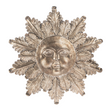 Embossed Sun Face Wall Decor