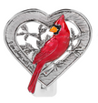 Cardinal Heart Memorial Night Light