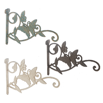 Cast-Iron Butterfly Plant/Sign Hanger