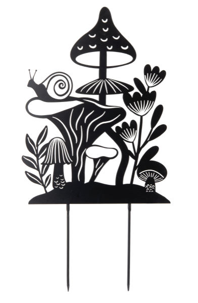Oversized Laser Cut Mushroom Yard Stake