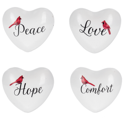 Cardinal Chime Heart