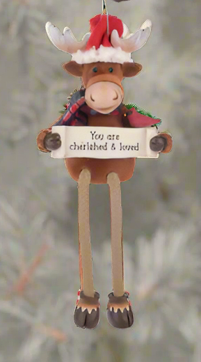 Merry Chris - Moose Ornaments