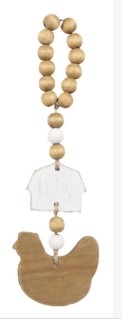 Wooden Blessing Beads wall decor