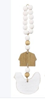 Wooden Blessing Beads wall decor