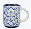 Ceramic Blue and White Talavera Mug