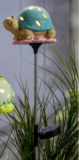 Ceramic solar Garden Stakes