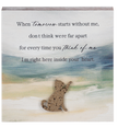 Bereavement Watercolor Pet Message Art Blocks