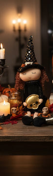 Fabric Witch Shelf Sitter