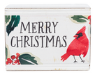 Christmas Cardinal Message Block