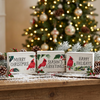 Christmas Cardinal Message Block
