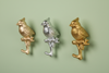 Metallic Cardinal on Branch Wall Hook