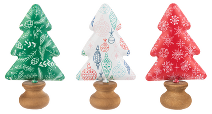 Christmas Pattern Tree on Stand