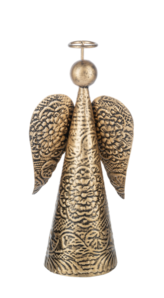 Embossed Gold Angel
