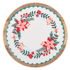 Holiday Floral Cake Stand