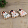 Snowman Tidbit Tray