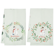 Snowman Tea Towel