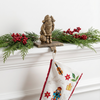 Cast Iron Santa Stocking Holder