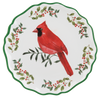 Christmas Cardinal Plate