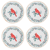 Cardinal & Botanical Woven Placemat (4 pc. set)