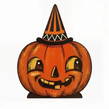 Wooden Nostalgic Halloween Table Decor